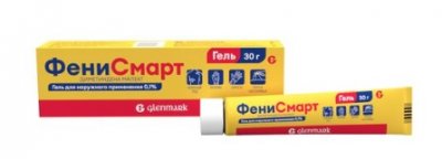 Купить фенисмарт, гель для наружного применения 0,1% 30г от аллергии в Дзержинске