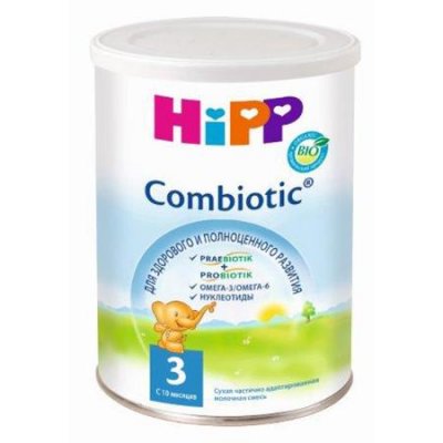 Купить хипп-3 комбиотик, мол. смесь 350г в Дзержинске