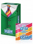 Купить vizit (визит) презервативы color цветные ароматизированные 12шт в Дзержинске