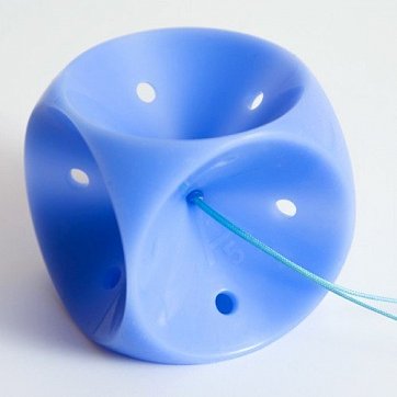 Пессарий кубический Dr.Arabin (доктор Арабин) с кнопкой перфорированный, длина края 32мм (АРТ WPLK2)