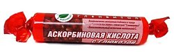 Купить аскорбиновая кислота с глюкозой гленвитол таблетки со вкусом гранат 3г, 10 шт бад в Дзержинске