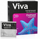 Купить viva (вива) презервативы точечные 3шт в Дзержинске