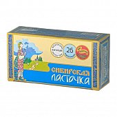 Купить чай сибирская ласточка, фильтр-пакет 1,5г, 26 шт бад в Дзержинске