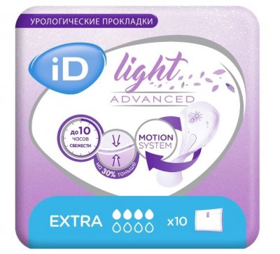 Купить айди (id light) прокладки урологические extra, 10 шт в Дзержинске