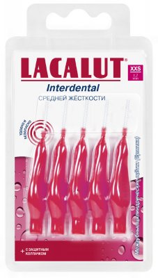 Купить lacalut (лакалют) ершик для зубные, интердентал размер xxs d 1,7мм, 5 шт в Дзержинске