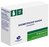 Купить эзомепразол канон лиофилизат для приготовления раствора для внутривенного введения, 40 мг, флаконы 10шт в Дзержинске