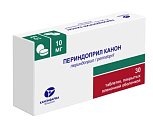 Купить периндоприл канон, таблетки покрытые пленочной оболочкой 10мг, 30 шт в Дзержинске