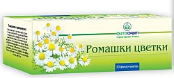 Купить ромашки аптечной цветки, фильтр-пакеты 1,5г, 20 шт в Дзержинске