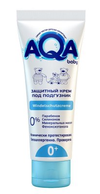 Купить aqa baby (аква беби) защитный крем под подгузник, 75 мл в Дзержинске