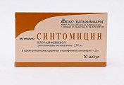 Купить синтомицин, суппозитории вагинальные 250мг, 10 шт в Дзержинске