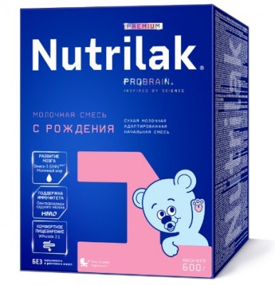 Купить нутрилак премиум 1 (nutrilak premium 1) молочная смесь с рождения, 600г в Дзержинске