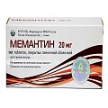 Купить мемантин, таблетки, покрытые пленочной оболочкой 20мг, 90 шт в Дзержинске