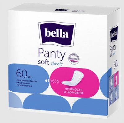 Купить bella (белла) прокладки panty soft classic 60 шт в Дзержинске