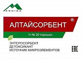 Купить алтайсорбент, порошок для приготовления суспензии для приема внутрь пакет 1г 20шт бад в Дзержинске