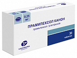 Купить прамипексол канон, таблетки 0.25мг 30шт в Дзержинске