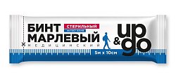 Купить бинт стерильный up&go 5м х10см в Дзержинске