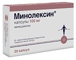 Купить минолексин, капсулы 100мг, 20 шт в Дзержинске