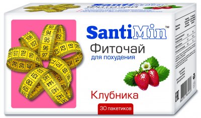 Купить сантимин, клубника чай пак №30_бад (советевропродукт, россия) в Дзержинске