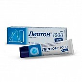 Купить лиотон 1000, гель для наружного применения 1000ме/г, 100г в Дзержинске