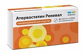 Купить аторвастатин-реневал, таблетки, покрытые пленочной оболочкой 10мг, 30 шт в Дзержинске