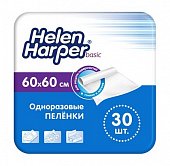 Купить helen harper (хелен харпер) пеленка впитывающая базик 60х60см, 30 шт в Дзержинске