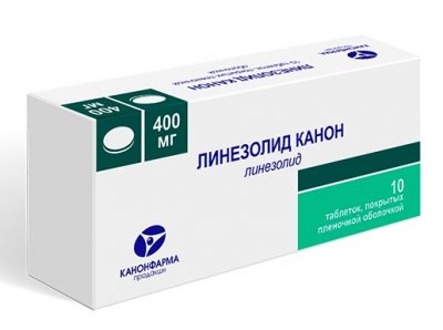 Купить линезолид-канон, таблетки, покрытые пленочной оболочкой 400мг, 10 шт в Дзержинске