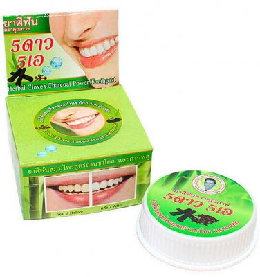 Купить 5 star cosmetic (5 стар косметик) зубная паста травяная с углем бамбука, 25г в Дзержинске