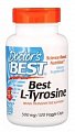 Купить doctor's best (доктор бэст), l-тирозин капсулы массой 620мг, 120 шт бад в Дзержинске