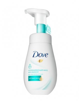 Купить dove (дав) мусс для умывания для чувствительной кожи успокаивающий, 160мл в Дзержинске