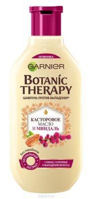 Купить garnier botanic therapy (гарньер) шампунь для волос касторовое масло и миндаль 400мл в Дзержинске