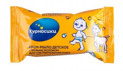 Купить курносики крем-мыло детское с козьим молоком для чувствительной кожи 90г (40409) в Дзержинске