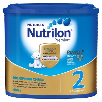 Купить nutrilon premium 2 (нутрилон) сухая смесь детская с 6 месяцев, 400г в Дзержинске