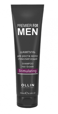 Купить ollin prof premier for men (оллин) шампунь стимулирующий рост волос, 250мл в Дзержинске