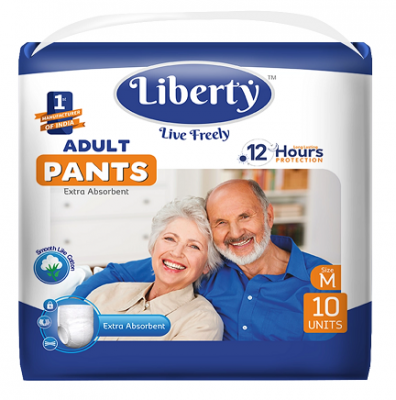 Купить liberty premium pants (либерти премиум пантс) подгузники-трусики для взрослых одноразовые м 10шт в Дзержинске