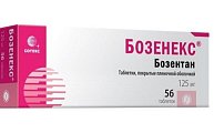 Купить бозенекс, таблетки, покрытые пленочной оболочкой 125мг, 56 шт в Дзержинске