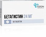 Купить бетагистин, таблетки 24мг, 60 шт в Дзержинске