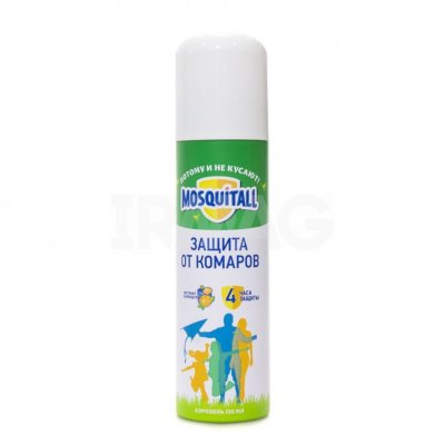 Купить mosquitall (москитолл) защита для взрослых аэрозоль от комаров 150 мл в Дзержинске