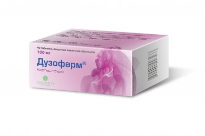 Купить дузофарм, таблетки покрытые пленочной оболочкой 100мг, 90 шт в Дзержинске