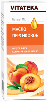 Купить vitateka (витатека) масло косметичское персиковое, 30мл в Дзержинске