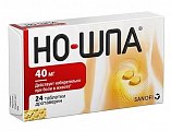 Купить но-шпа, таблетки 40мг, 24 шт в Дзержинске