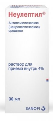 Купить неулептил, раствор для приема внутрь 4%, флакон-капельница 30мл в Дзержинске