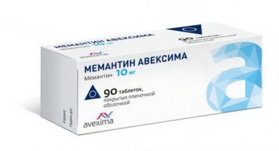 Купить мемантин-авексима, таблетки, покрытые пленочной оболочкой 10мг, 90 шт в Дзержинске