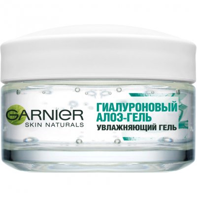 Купить garnier skin naturals (гарньер) гель для лица увлажняющий гиалуроновый алоэ-гель 50мл в Дзержинске