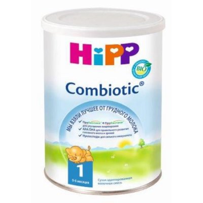 Купить хипп-1 комбиотик, мол. смесь 350г (хипп, германия) в Дзержинске