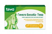 Купить гинкго билоба-тева, капсулы 40 мг, 60 шт в Дзержинске