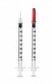 Купить шприц 1мл омникан 40 инсулиновый u-40 трехдетальный стерильный с иглой 30g (0,3х12 мм), 100 шт в Дзержинске