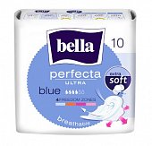 Купить bella (белла) прокладки perfecta ultra blue супертонкие 10 шт в Дзержинске