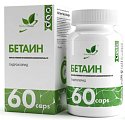 Купить naturalsupp (натуралсапп) бетаин, капсулы массой 600 мг 60 шт. бад в Дзержинске