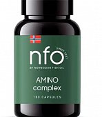Купить norwegian fish oil (норвегиан фиш оил) амино комплекс капсулы массой 475 мг 180 шт. бад в Дзержинске