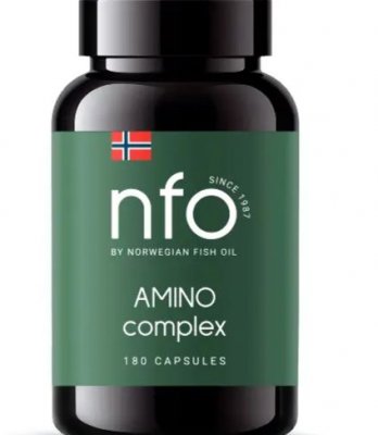Купить norwegian fish oil (норвегиан фиш оил) амино комплекс капсулы массой 475 мг 180 шт. бад в Дзержинске